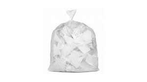 Sacos REFORÇADOS para lixo a GRANEL- Virgem-Transparente 100 L 100- unidades